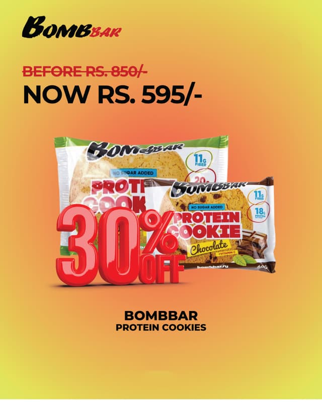 Bombbar Protein Cookies
