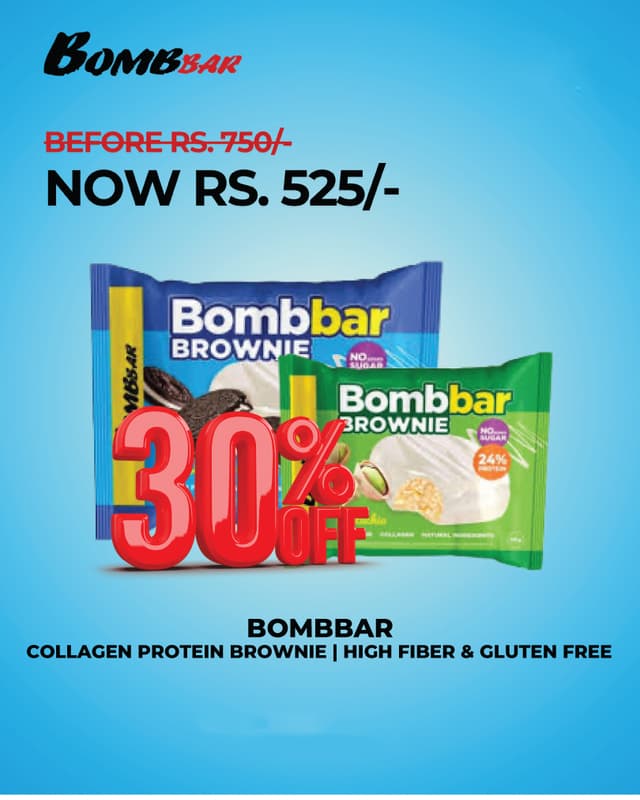 Collagen Protein Brownie High Fiber & Gluten Free 50g