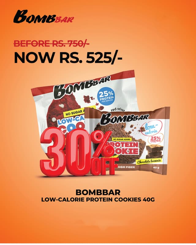 Low-Calorie Protein Cookies 40g