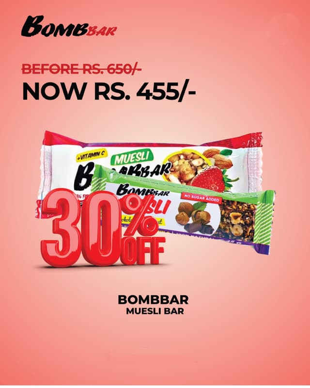 BOMBBAR Muesli Bar