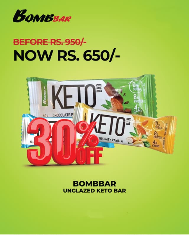 Unglazed KETO Bar